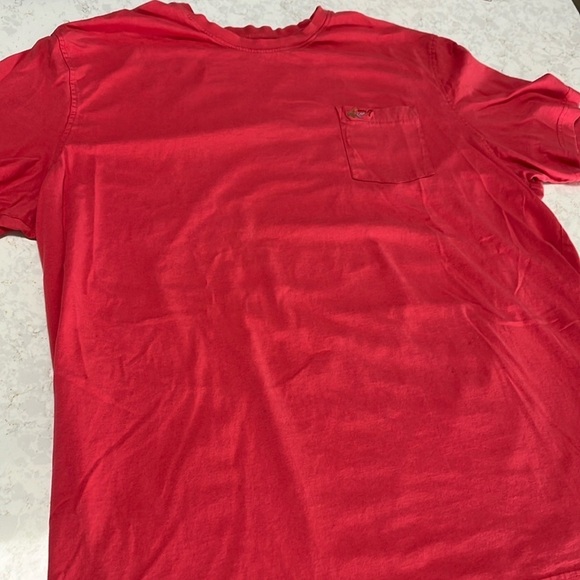 Greg Norman Men's Coral/Red Pocket T-shirt XL - Picture 2 of 3